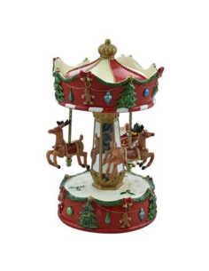 Giostra Carillon 13,5x13,5x25 cm Rossa – Carillon... 2