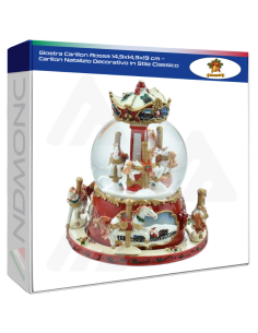 Giostra Carillon Rossa 14,9x14,9x19 cm – Carillon...
