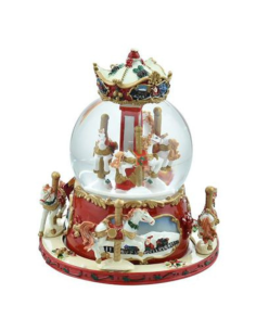 Giostra Carillon Rossa 14,9x14,9x19 cm – Carillon... 2