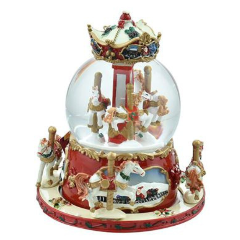 Giostra Carillon Rossa 14,9x14,9x19 cm –...