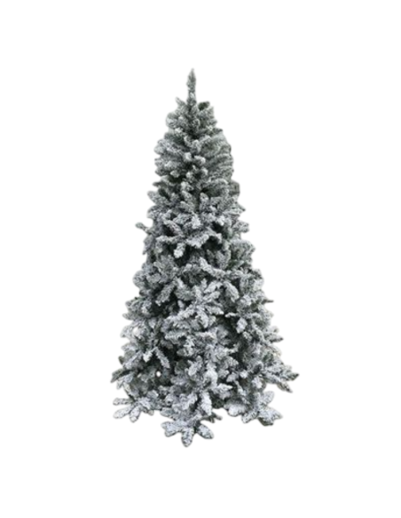 Albero di Natale Innevato 180 cm con 720 Rami – Abete Artificiale Folto ed Elegante