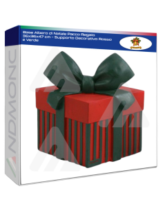 Base Albero di Natale Pacco Regalo 36x36x47 cm – Supporto...