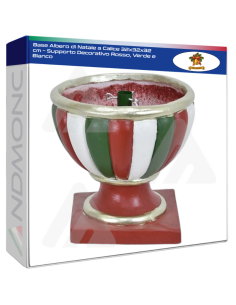 Base Albero di Natale a Calice 32x32x32 cm – Supporto...