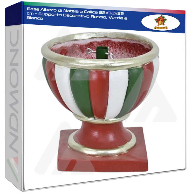 Base Albero di Natale a Calice 32x32x32 cm –...