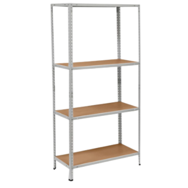 Scaffale in Metallo con Ripiani in MDF –...