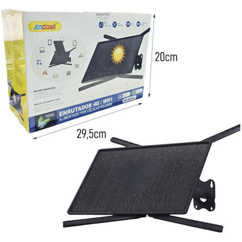 Router 4G WiFi Solare Andowl Q2025 – Modem...