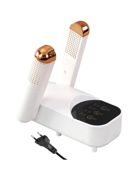 Asciuga Scarpe Elettrico Multifunzionale FZ-006 – 360° Calore Uniforme, Timer, Deumidificazione e Funzione Antibatterica