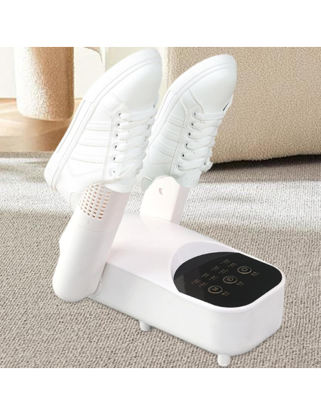 Asciuga Scarpe Elettrico Multifunzionale FZ-006 – 360° Calore Uniforme, Timer, Deumidificazione e Funzione Antibatterica