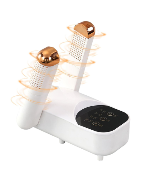 Asciuga Scarpe Elettrico Multifunzionale FZ-006 – 360° Calore Uniforme, Timer, Deumidificazione e Funzione Antibatterica