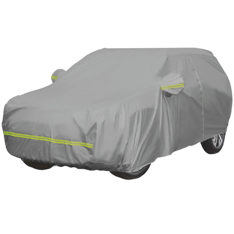 Telo copri auto felpato con ZIP