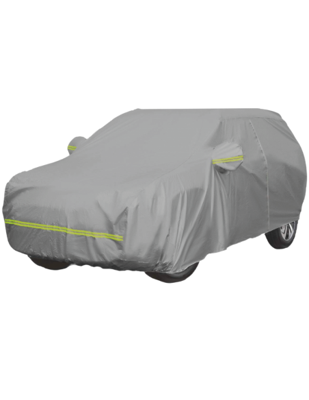 Telo copri auto felpato con ZIP