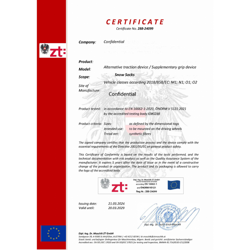 Calze da Neve per Auto – Antisdrucciolo...