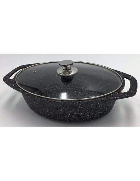 Bavaria Batteria di Pentole 26 Pezzi A861 in Pietra Lavica