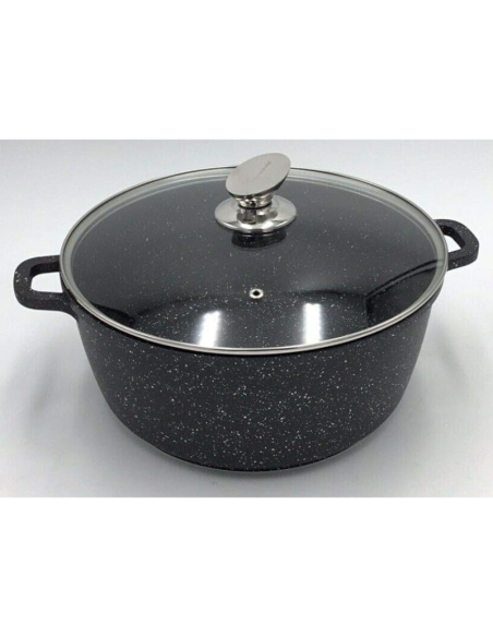 Bavaria Batteria di Pentole 26 Pezzi A861 in Pietra Lavica