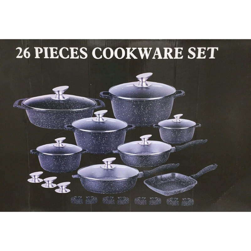 Bavaria Batteria di Pentole 26 Pezzi A861 in...