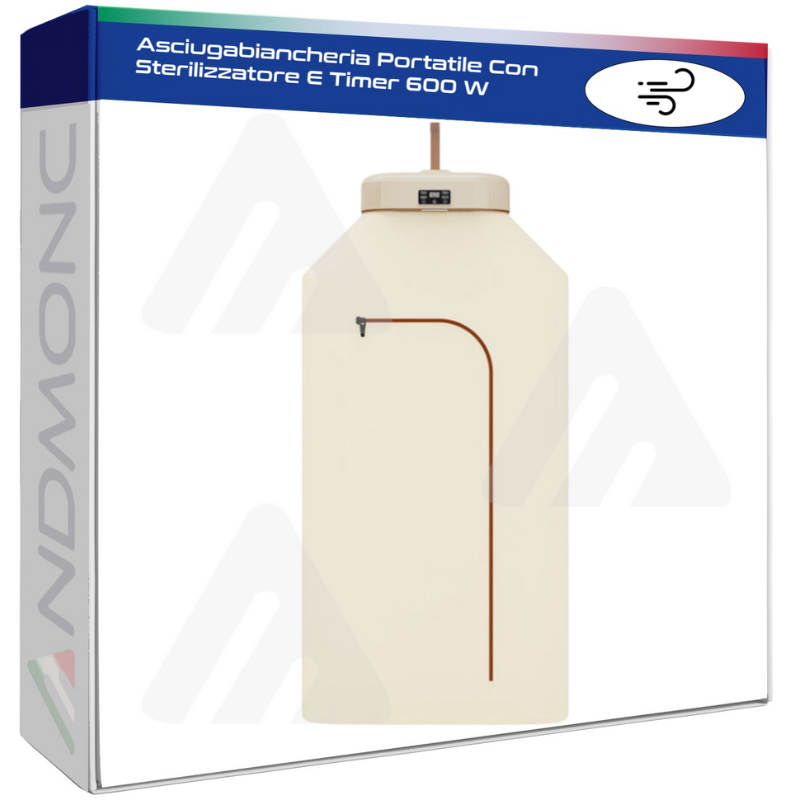 Asciugatore Portatile 5 kg con Sterilizzazione...