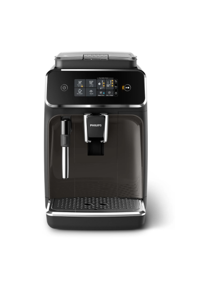 PHILIPS Series 2200 EP2224/40 MACCHINA CAFFÉ AUTOMATICA, Nero, Grigio/cashmere