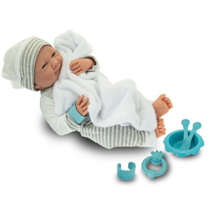 Bambolotto Baby Teo Neoborn 40 cm in Morbido...