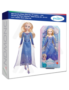 Bambola Elsa Disney Frozen – Ice Skating Elsa Mattel...