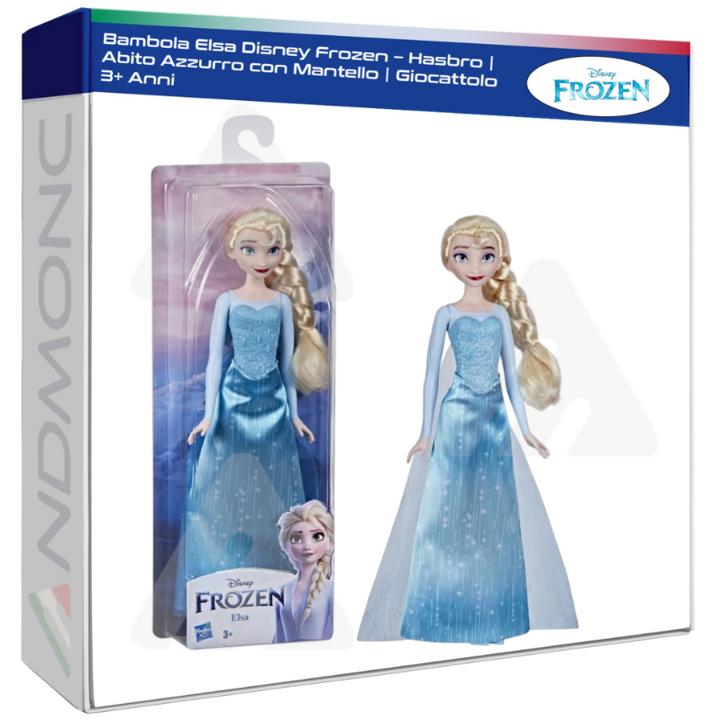 Bambola Elsa Disney Frozen – Hasbro  Abito...
