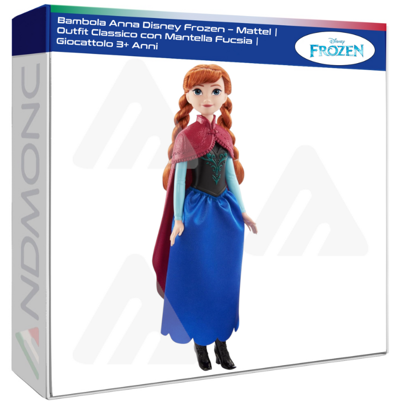 Bambola Anna Disney Frozen – Mattel  Outfit...
