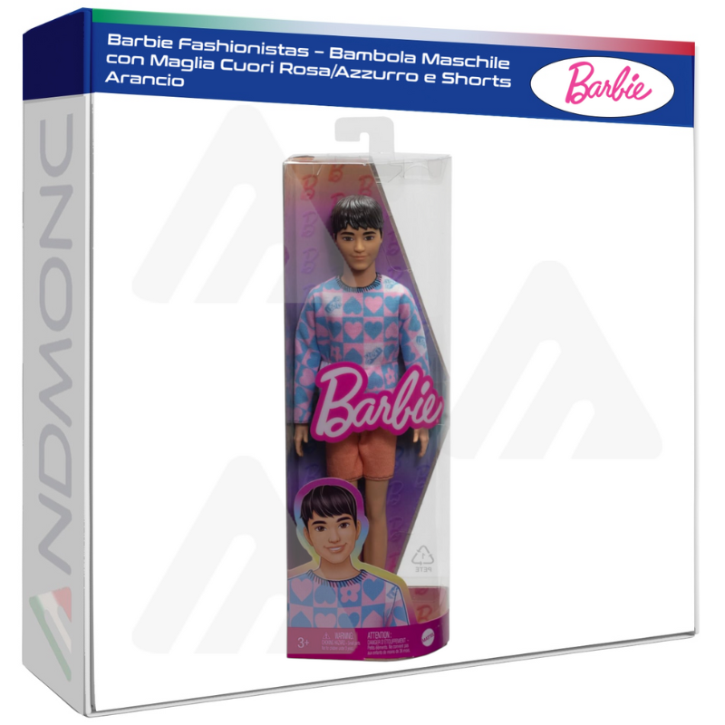 Barbie Fashionistas – Bambola Maschile con...