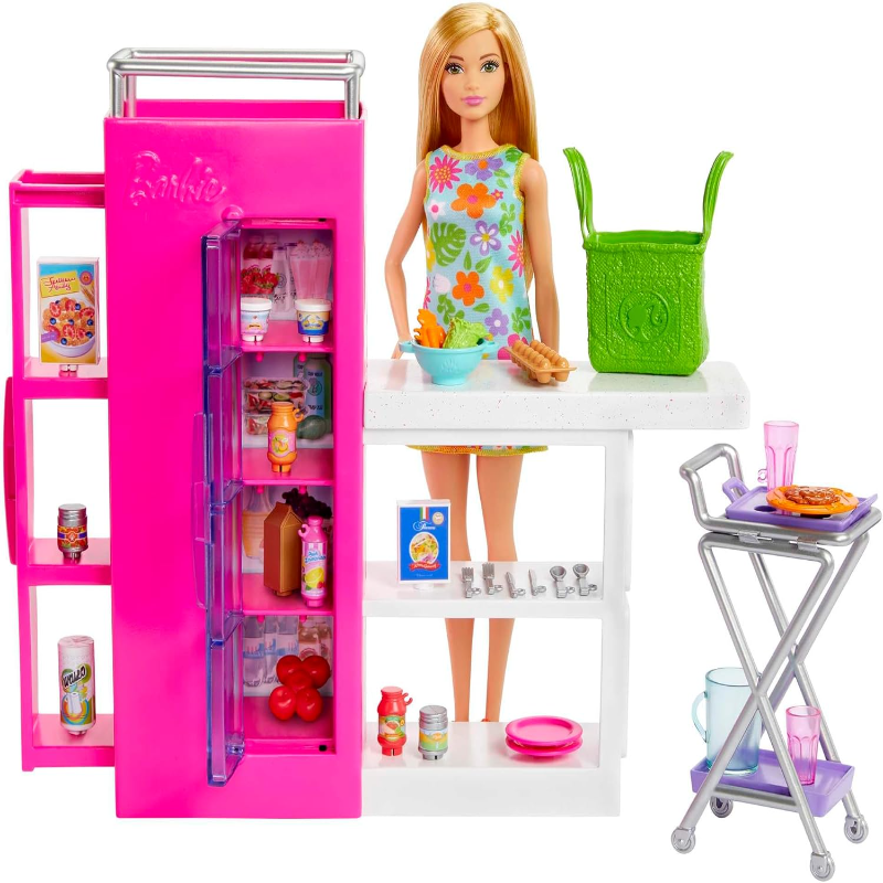 Barbie Cucina Playset – Set Cucina con Oltre 30...