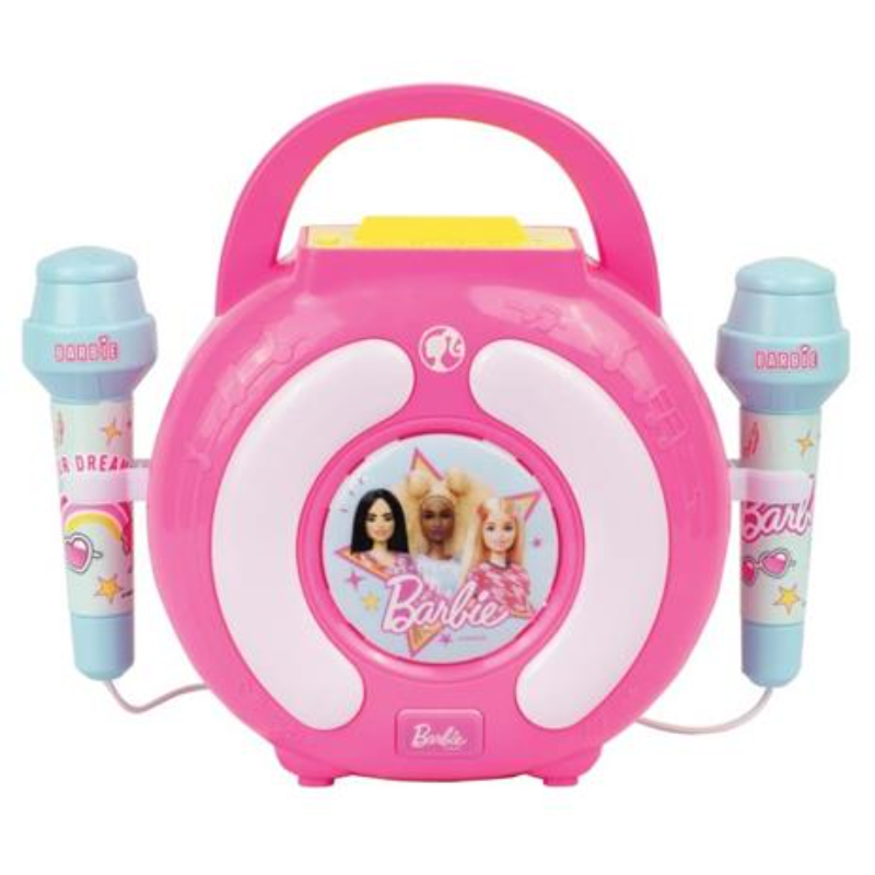 Barbie Karaoke Set con 2 Microfoni – Cassa...