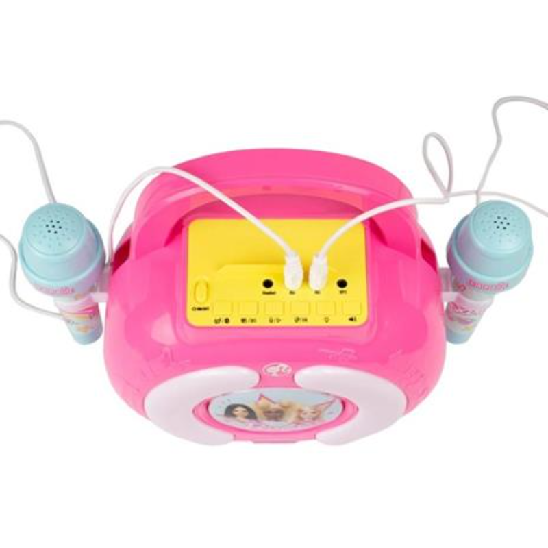 Barbie Karaoke Set con 2 Microfoni – Cassa...