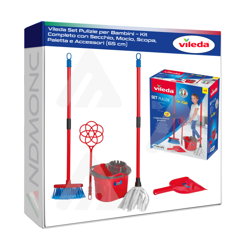 Vileda Set Pulizie per Bambini – Kit Completo...
