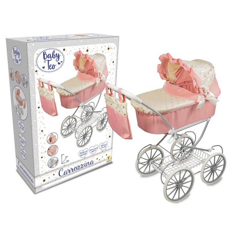Baby Teo Carrozzina per Bambole – Telaio in...