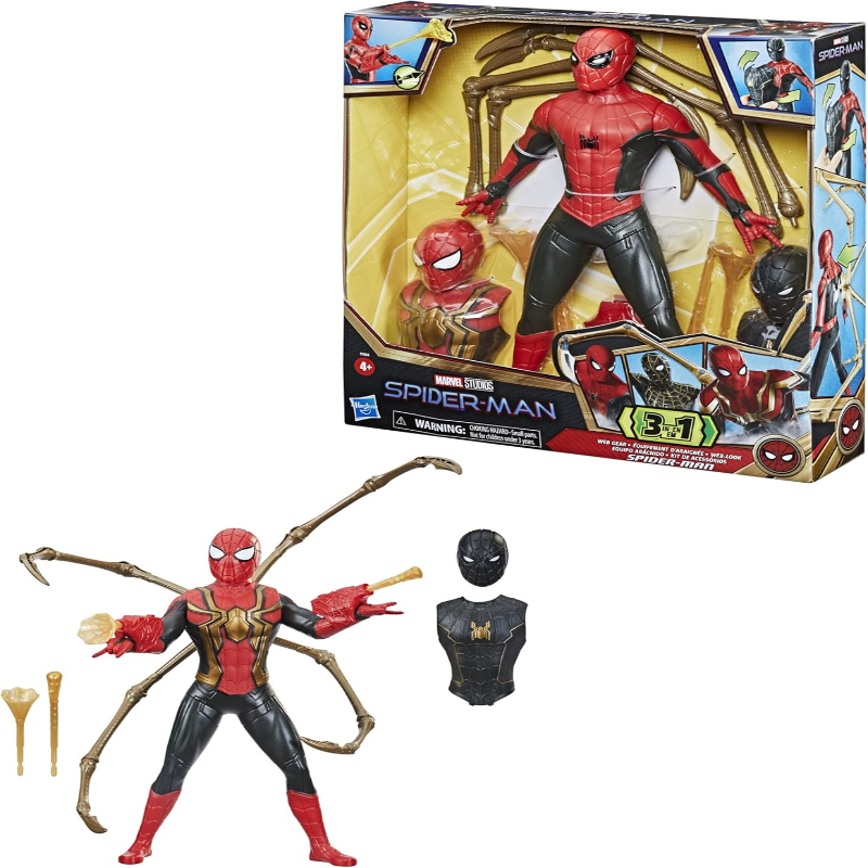 Spider-Man 3-in-1 Action Figure 30 cm con...