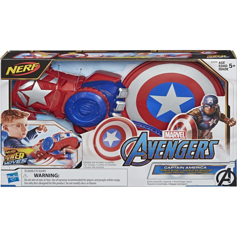 Nerf Power Moves Marvel Avengers – Captain...