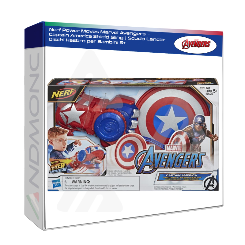 Nerf Power Moves Marvel Avengers – Captain...