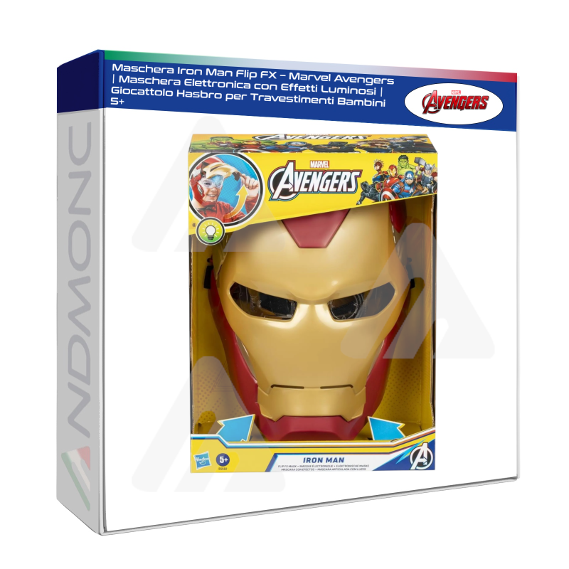 Maschera Iron Man Flip FX – Marvel Avengers |...