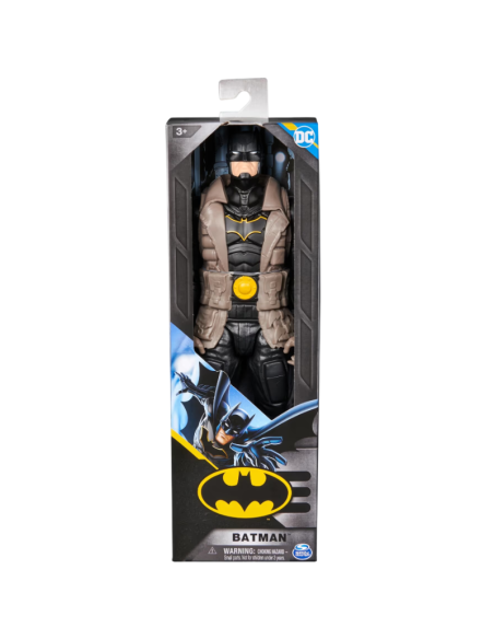DC Batman – Action Figure 30 cm Spin Master  Personaggio Articolato con Armatura  Giocattolo Supereroi per Bambini 3+