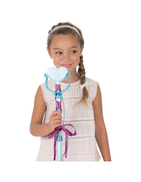 Disney Frozen 2 Microfono con Amplificatore  Micro Amplifier per Bambini  Canta con Elsa e Anna  Giocattolo Musicale 3+