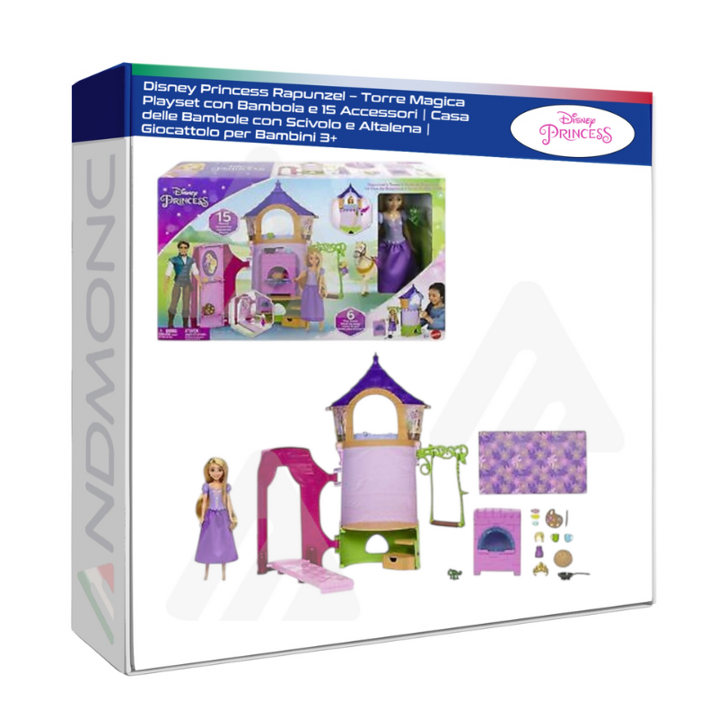 Disney Princess Rapunzel – Torre Magica Playset...