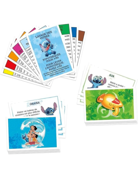Monopoly Disney Stitch – Edizione Speciale Hasbro Gaming  Gioco da Tavolo 2–4 Giocatori  Versione per Bambini 8+