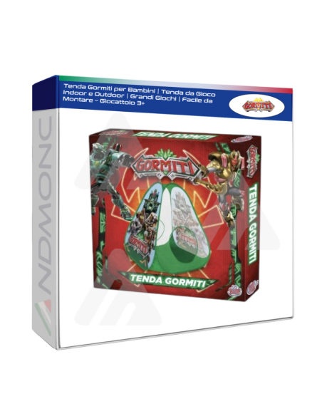 Tenda Gormiti per Bambini | Tenda da Gioco Indoor e Outdoor | Grandi Giochi | Facile da Montare – Giocattolo 3+
