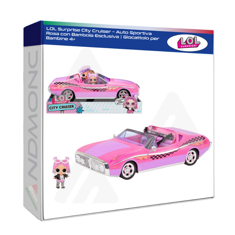 LOL Surprise City Cruiser – Auto Rosa con...