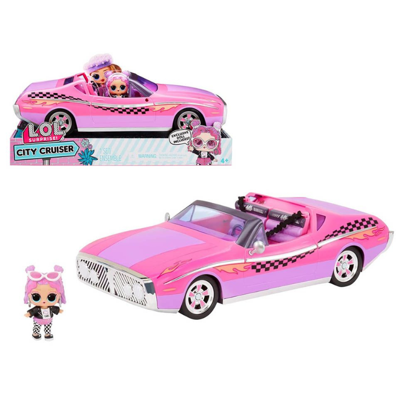 LOL Surprise City Cruiser – Auto Rosa con...