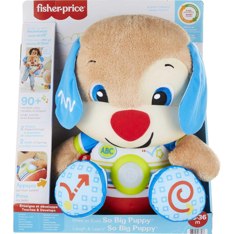 Fisher-Price Laugh & Learn So Big Puppy –...