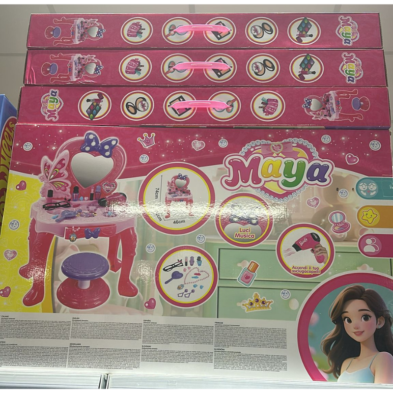 Maya Toeletta per Bambine con Luci e Musica –...