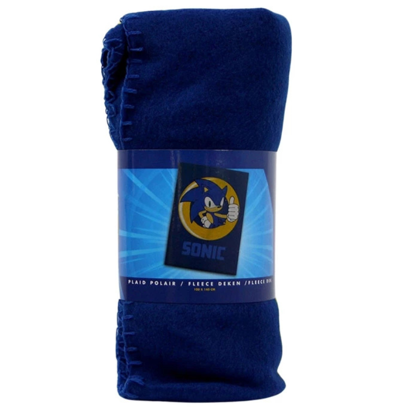 Coperta Plaid Sonic the Hedgehog in Morbido...