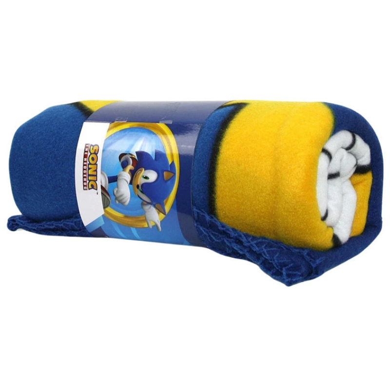 Coperta Plaid Sonic the Hedgehog in Morbido...