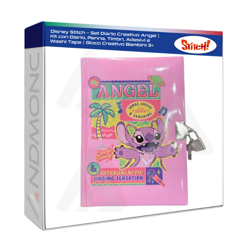 Disney Stitch – Set Diario Creativo Angel  Kit...