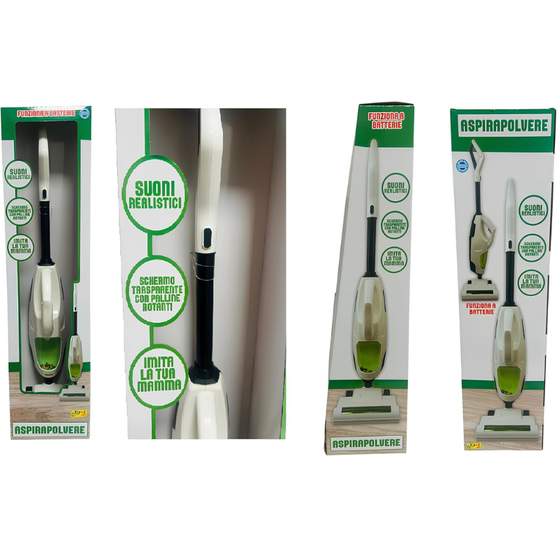 Aspirapolvere Giocattolo per Bambini con Suoni...