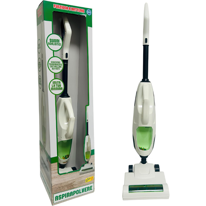 Aspirapolvere Giocattolo per Bambini con Suoni...