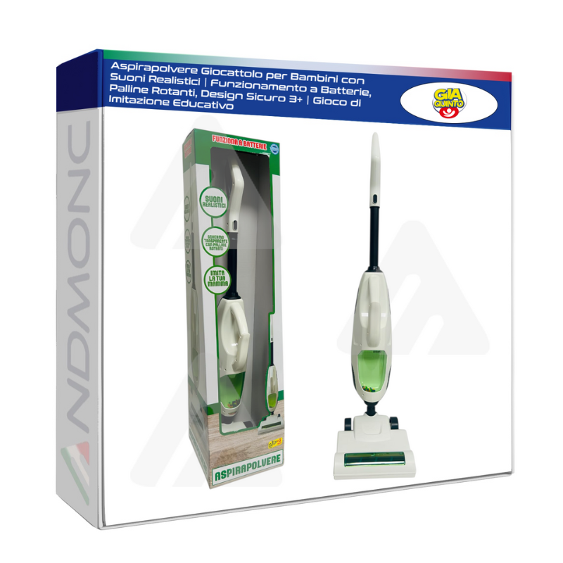 Aspirapolvere Giocattolo per Bambini con Suoni...
